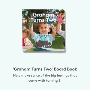 Lovevery Graham Turns Two Montessori Board Book